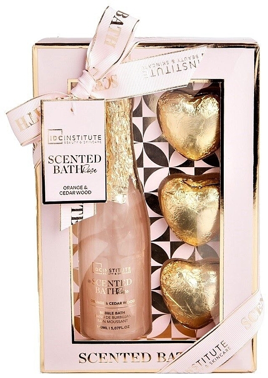  IDC Institute Scented Bath Rose Bubble Bath Set